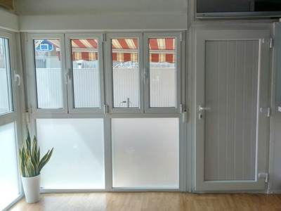 cerramientos de terraza con cerramiento de Aluminio